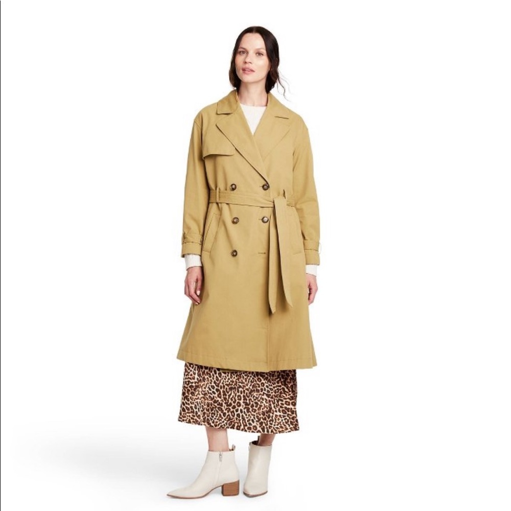 Khaki Trench Coat - Nili Lotan x Target